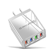 USB Charger Quick Charge 3.0 4 Phone Adapter For Tablet Portable Wall Mobile Charger Fast Charger