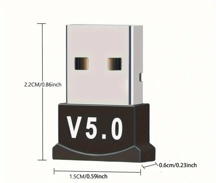 Bluetooth Adapter Stick 5.0 Maus, Tastaturen, PC Notebook Headsets