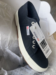 Superga Sneaker Halbschuh Schnürschuh Cotu Classic blau navy 2750-SF43