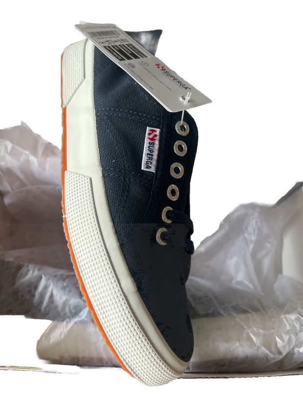 Superga Sneaker Halbschuh Schnürschuh Cotu Classic blau navy 2750-SF43